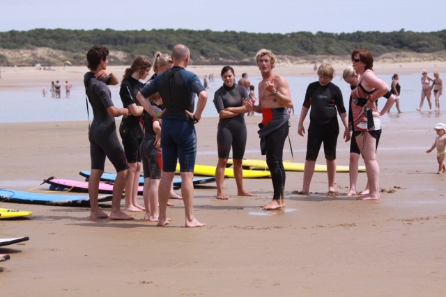  surf por grupo de nivel en Vendée